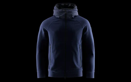 MERINO ZIP HOOD