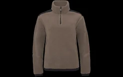 W GALE PILE HALF ZIP