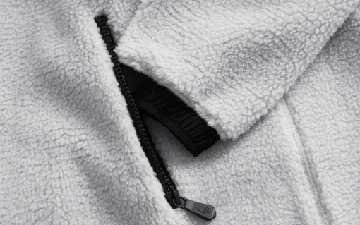 W GALE PILE HALF ZIP